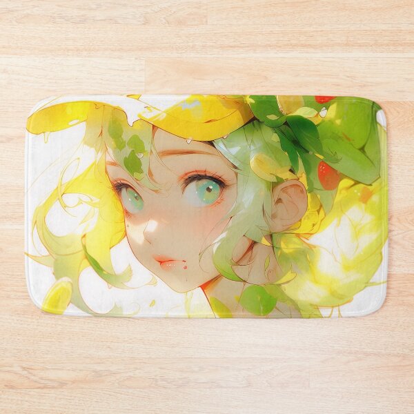 Item preview, Adorable Bright Fruity Anime Girl designed and sold by bubblegoth.