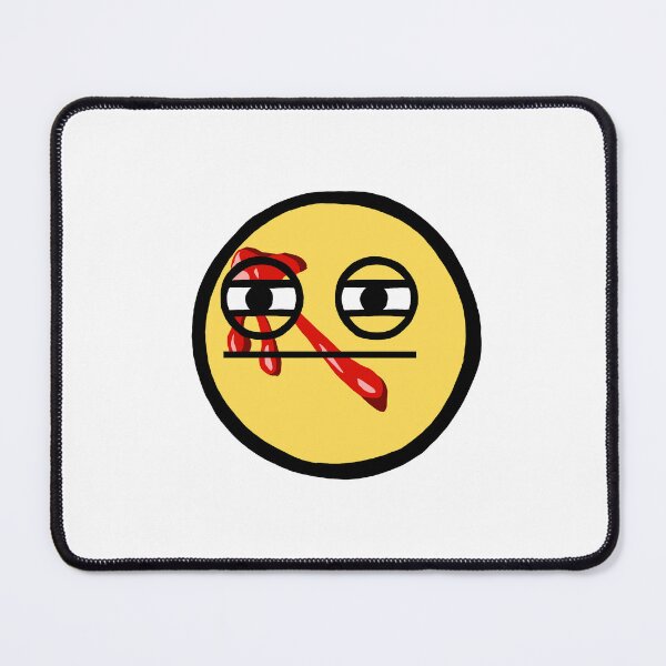 Item preview, Bloodstained Squinty Eyed Emoji (digital) designed and sold by Stag Art Studios.