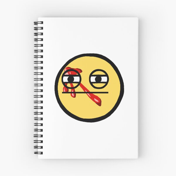 Item preview, Bloodstained Squinty Eyed Emoji (digital) designed and sold by Stag Art Studios.