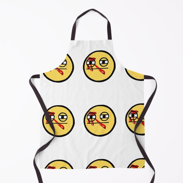 Item preview, Bloodstained Squinty Eyed Emoji (digital) designed and sold by Stag Art Studios.