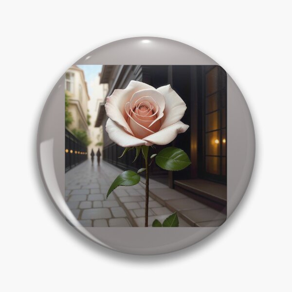 Item preview, Ghost Rose Standing Tall designed and sold by MangoSeeds.