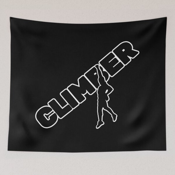 Item preview, climber climbing designed and sold by NoticePrint.