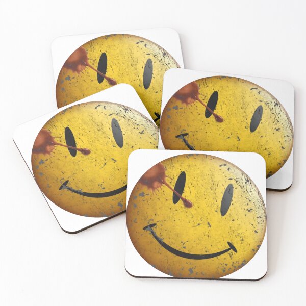 Item preview, Not-So-Happy Face with splatter designed and sold by PIXEL POP DESIGNS - Beyond the Norm!.
