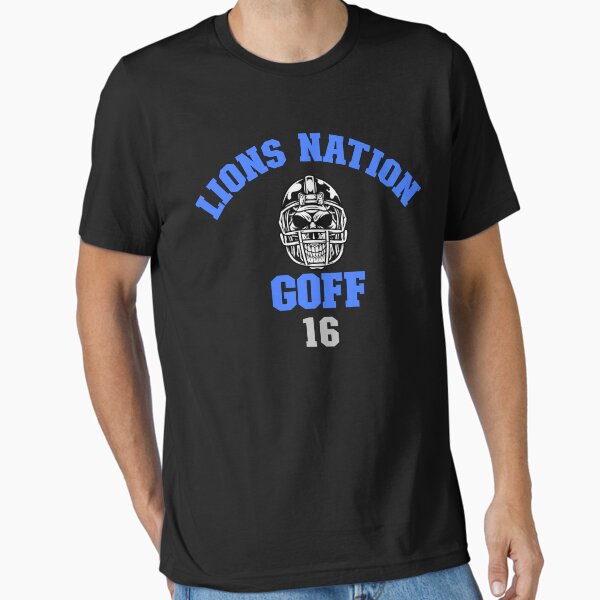 Item preview, Lions Nation Goff #16 s Nation nt shirt designed and sold by BCraftTee.