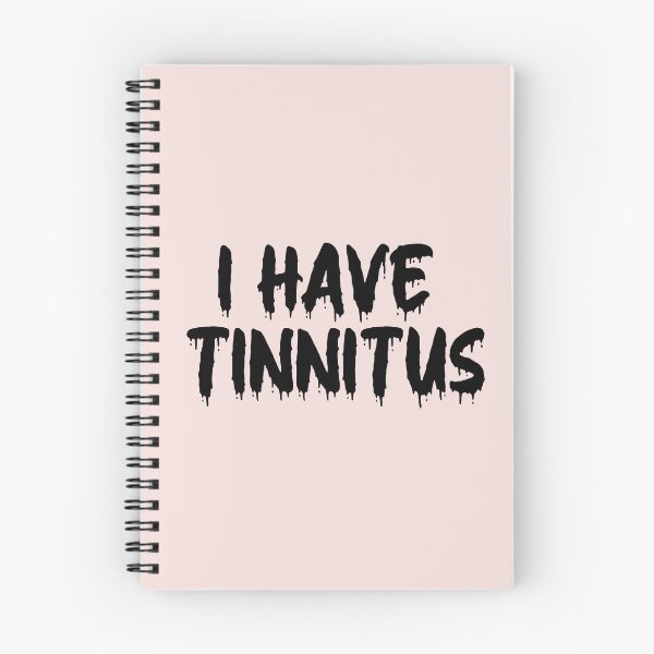 Item preview, BLACK ON PINK I HAVE TINNITUS BLOOD DRIP designed and sold by RomeArtCo.