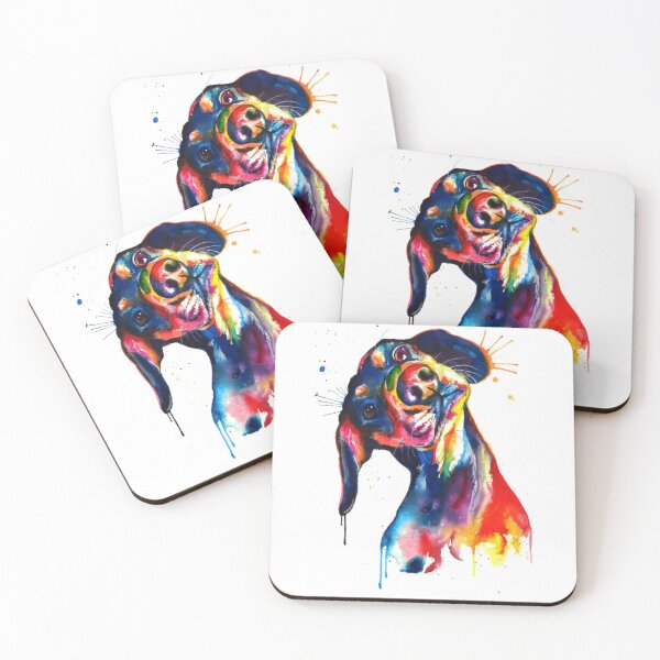 Item preview, Rainbow Dachshund Collection  designed and sold by TSlaterDesigns.