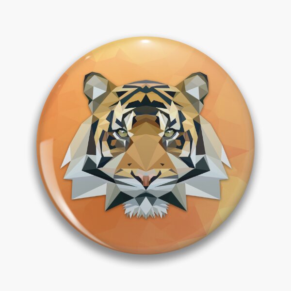 Artikelvorschau, Ein Lowpoly-Tiger entworfen und verkauft von nestorajg.