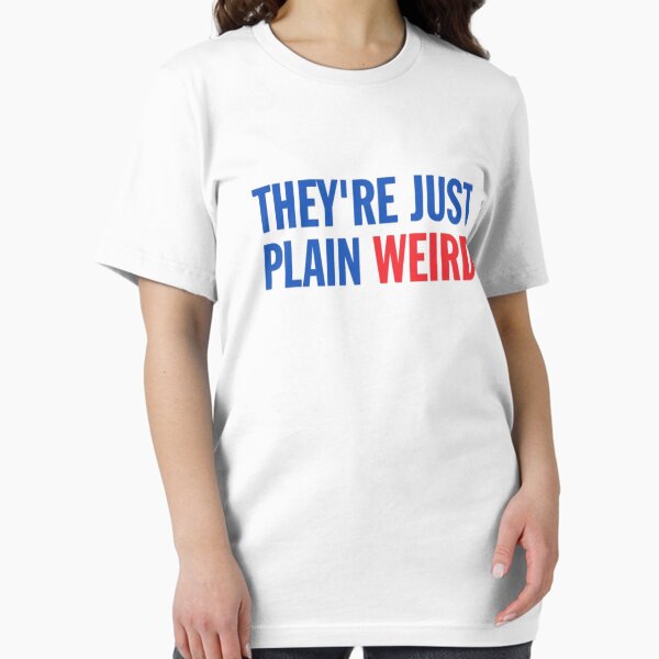 Item preview, They're Just Plain Weird | Harris Walz 2024 designed and sold by snazzy stickers.