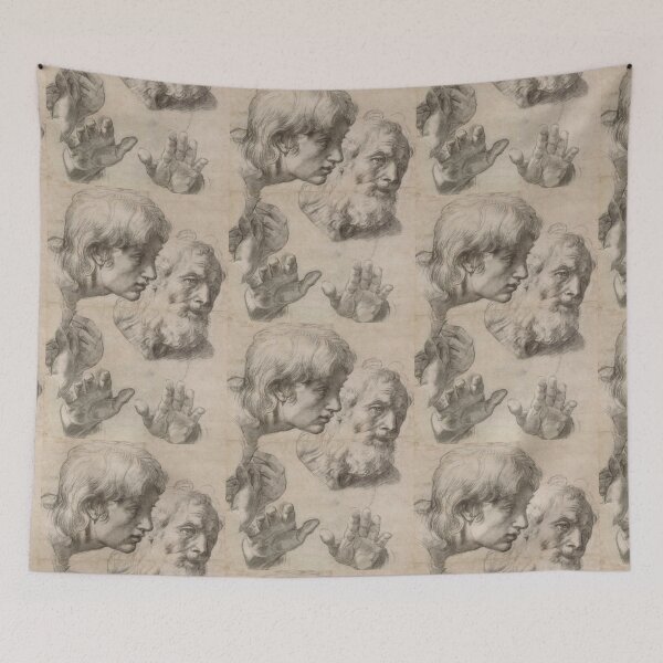 Item preview, Raphael portaits in carcoal on paper. designed and sold by jamiestarr.