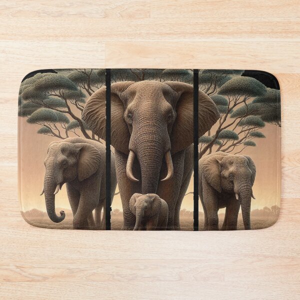 Item preview, Elephant Family designed and sold by Foxlindesigns.
