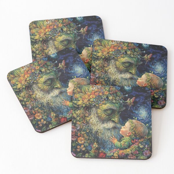 Item preview, The Green Man New Life Embrace  designed and sold by Ellimade.