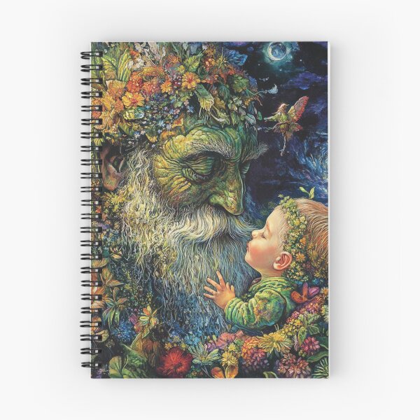 Item preview, The Green Man New Life Embrace  designed and sold by Ellimade.