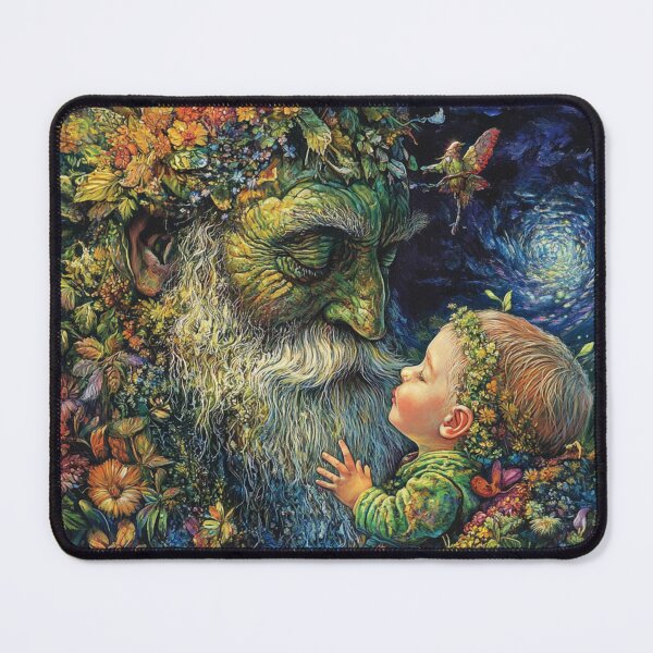Item preview, The Green Man New Life Embrace designed and sold by Ellimade.