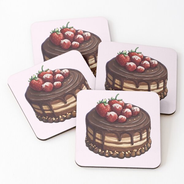 Item preview, Strawberry Chocolate Cak designed and sold by sakurashorty.