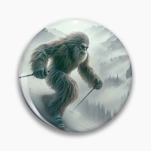 Item preview, Sasquatch Skiing designed and sold by Phil Perkins.