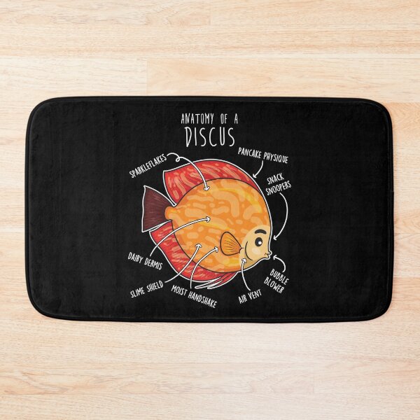 Item preview, Discus Fish Anatomy designed and sold by Clara Hollins.