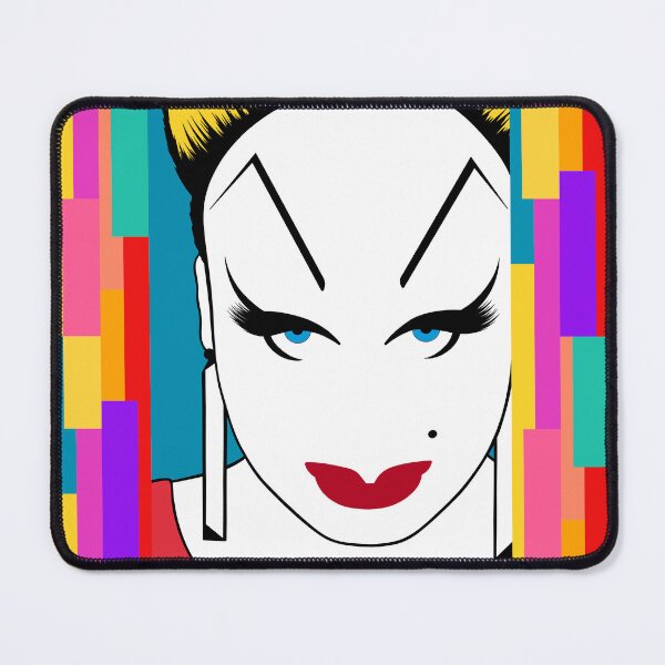 Item preview, Divine Drag Queen Cartoon PopArt Drawing designed and sold by Henrylizarraga.