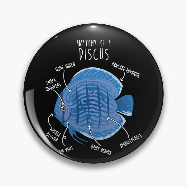 Item preview, Discus Fish Anatomy designed and sold by Clara Hollins.
