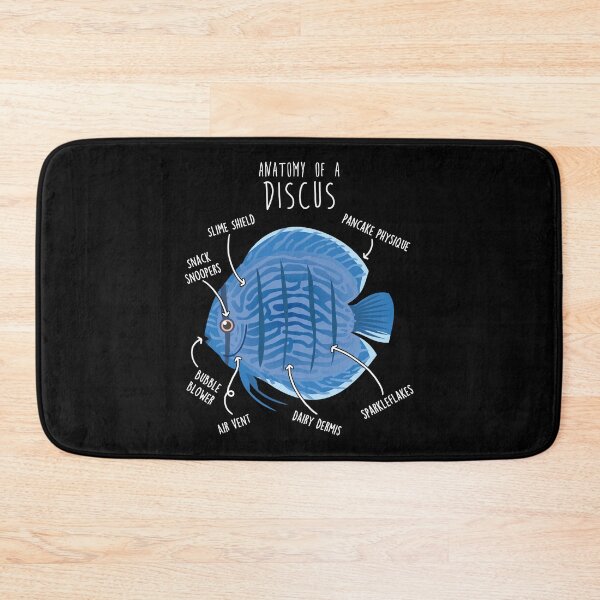 Item preview, Discus Fish Anatomy designed and sold by Clara Hollins.