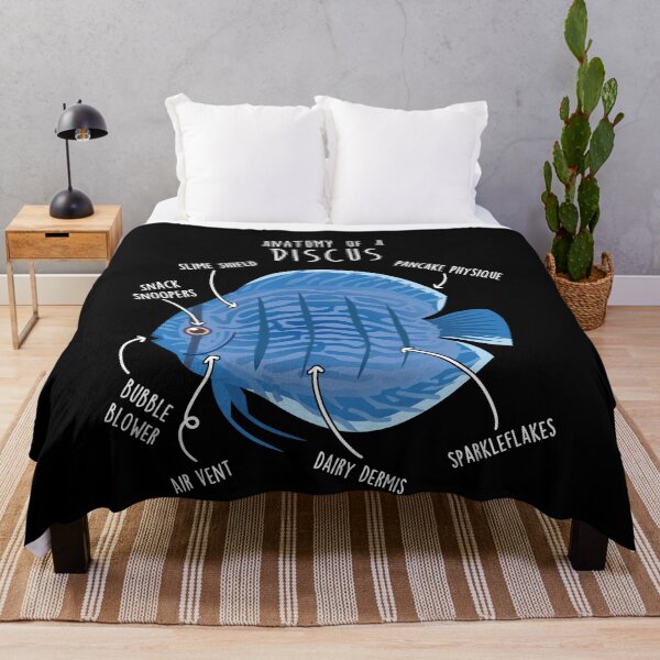 Item preview, Discus Fish Anatomy designed and sold by Clara Hollins.