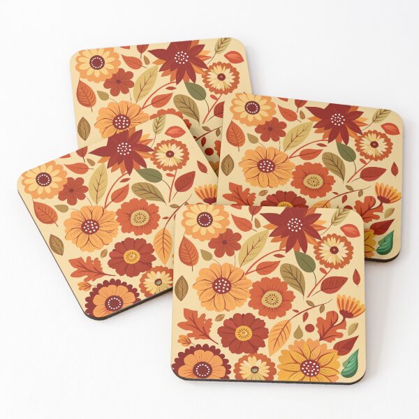 Item preview, Fall Flowers Floral Composition designed and sold by popanato.