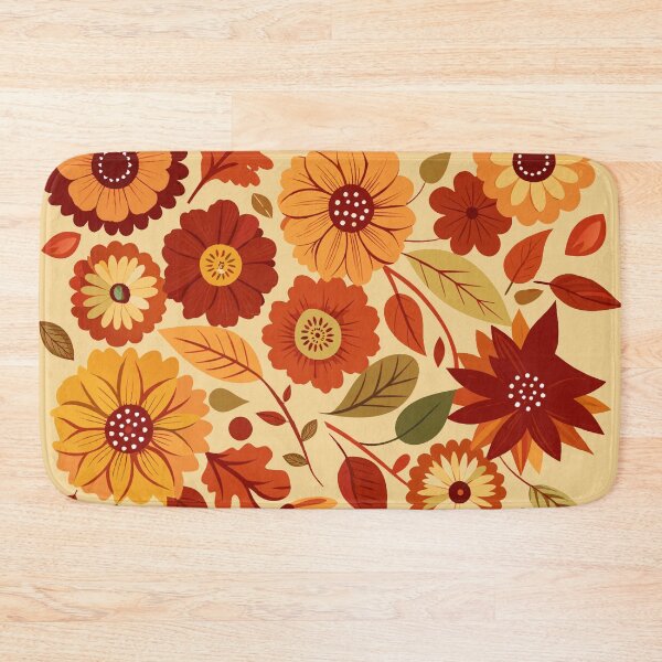 Item preview, Fall Flowers Floral Composition designed and sold by popanato.