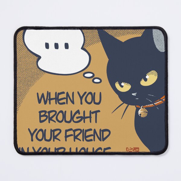 Item preview, Suspicious Cat designed and sold by BATKEI ART.