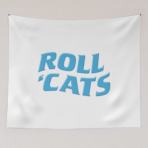 Item preview, Roll 'Cats in turquoise designed and sold by sydneyaccorso.
