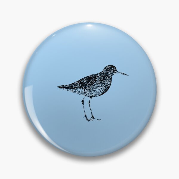 Item preview, Common Redshank Black Design  designed and sold by designsasstultd.