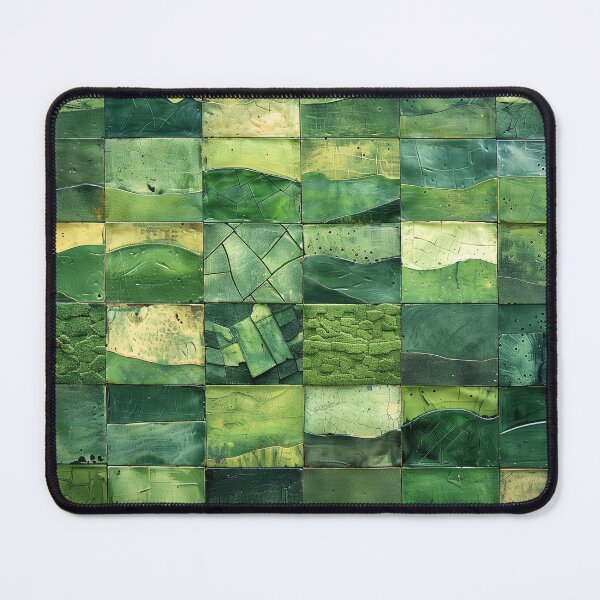 Item preview, Pattern Green Cuboidal Landscape designed and sold by KootenayDesigns.
