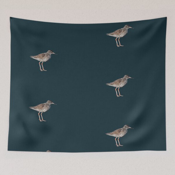 Item preview, Common Redshank White Alternate Design  designed and sold by designsasstultd.