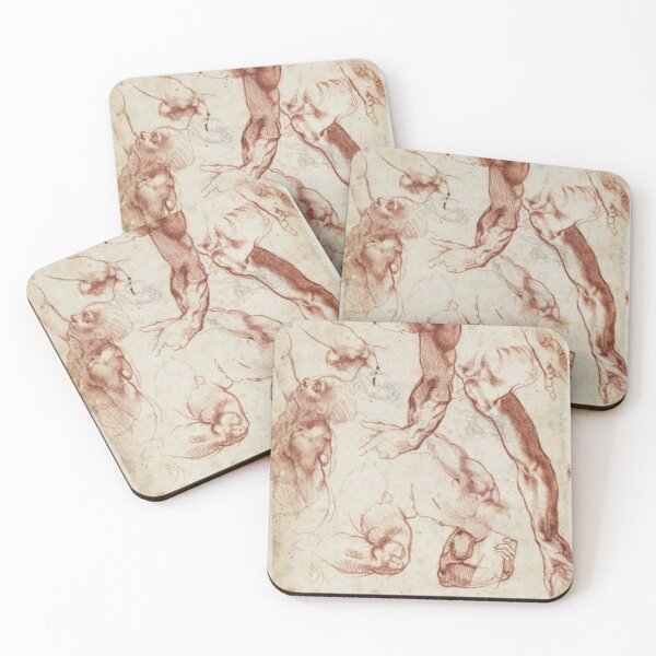 Item preview, Michelangelo Anatomy on primed paper. designed and sold by jamiestarr.