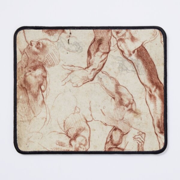 Item preview, Michelangelo Anatomy on primed paper. designed and sold by jamiestarr.