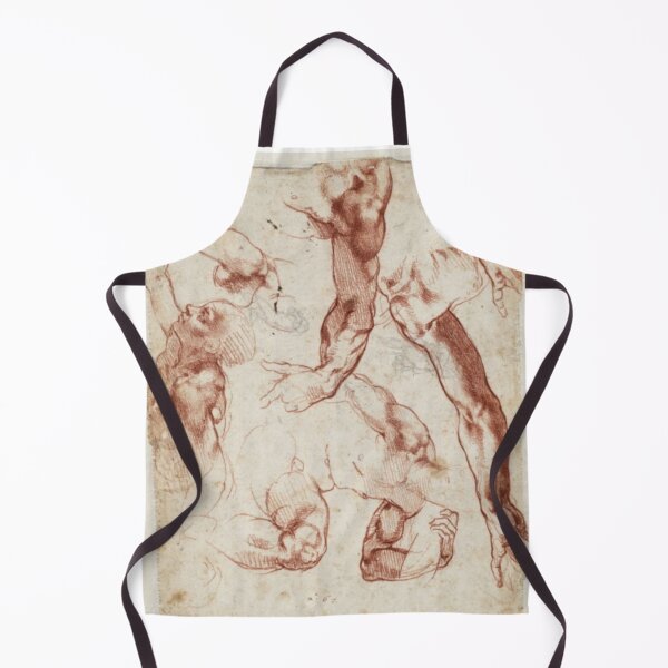 Item preview, Michelangelo Anatomy on primed paper. designed and sold by jamiestarr.