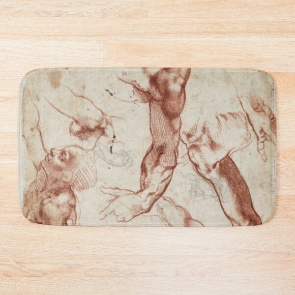 Item preview, Michelangelo Anatomy on primed paper. designed and sold by jamiestarr.
