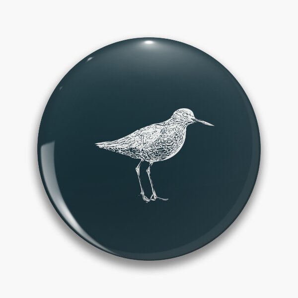 Item preview, Common Redshank White Design  designed and sold by designsasstultd.
