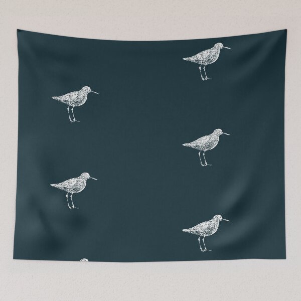 Item preview, Common Redshank White Design  designed and sold by designsasstultd.