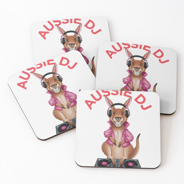 Item preview, Funny Aussie Kangaroo Playing Records designed and sold by paulo silveira.