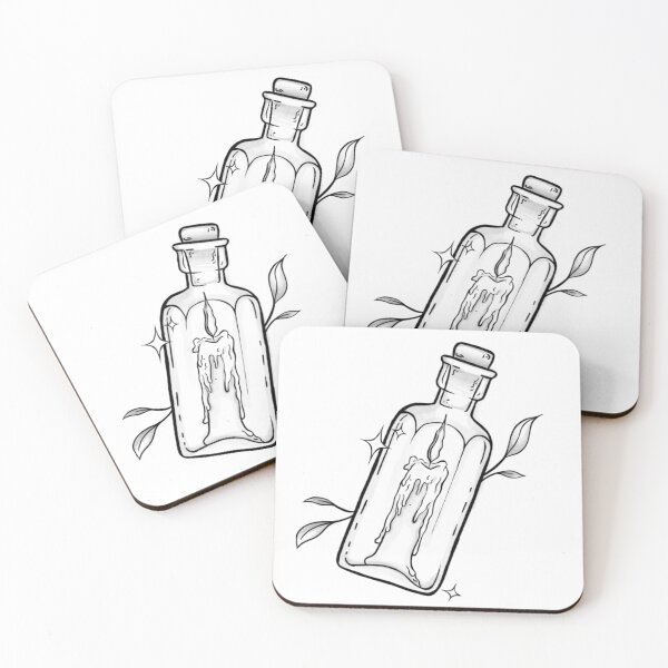 Item preview, Enchanted Candle Bottle designed and sold by WhimsicalTale.