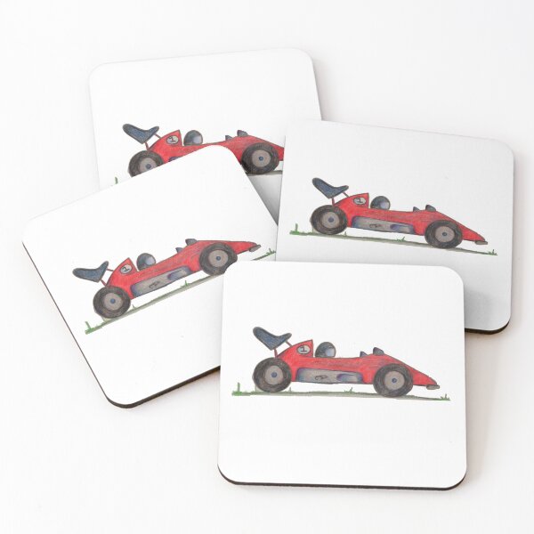 Item preview, Fun Red Racing Car designed and sold by CanDo20.