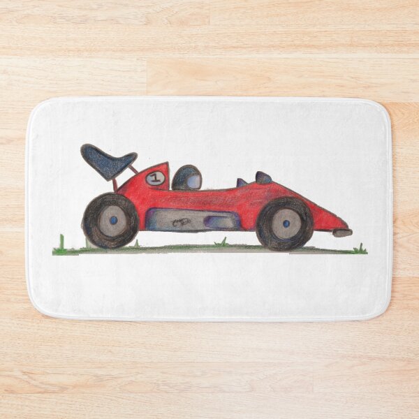 Item preview, Fun Red Racing Car designed and sold by CanDo20.
