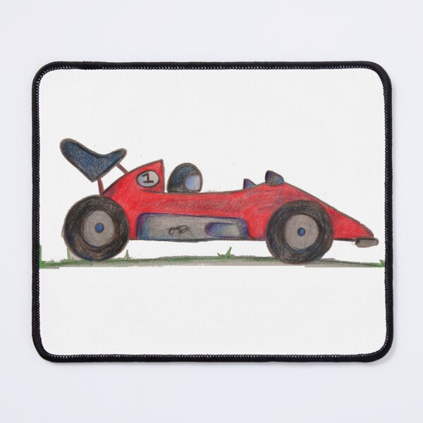 Item preview, Fun Red Racing Car designed and sold by CanDo20.