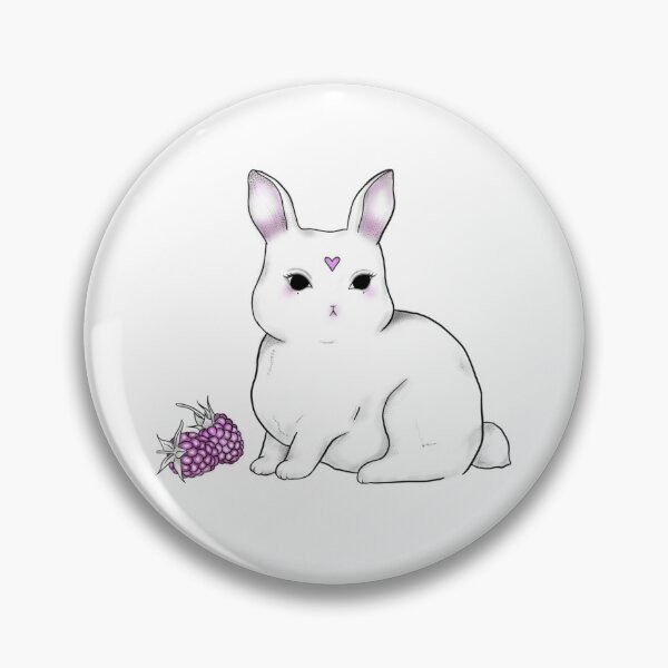 Item preview, Cute Grumpy Rabbit designed and sold by WhimsicalTale.