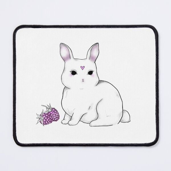 Item preview, Cute Grumpy Rabbit designed and sold by WhimsicalTale.