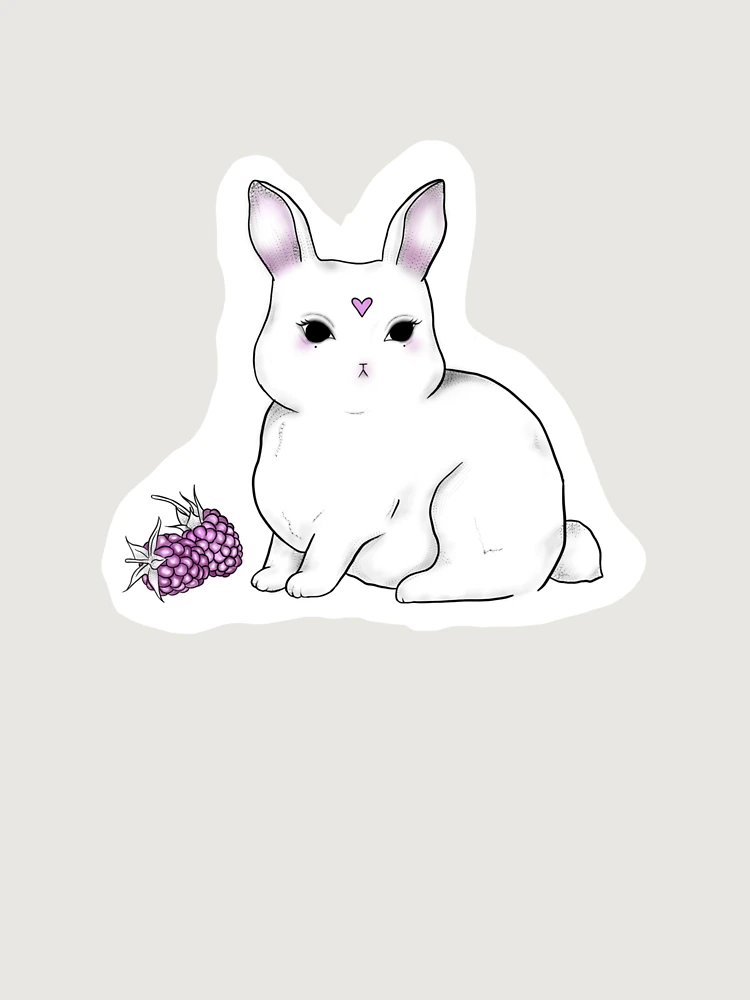 Thumbnail 6 of 6, Premium Oversized Sweatshirt, Cute Grumpy Rabbit designed and sold by WhimsicalTale.