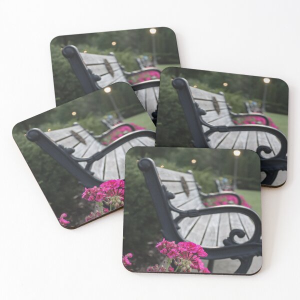 Item preview, Pink Flowers and Park Bench designed and sold by passion4photos.