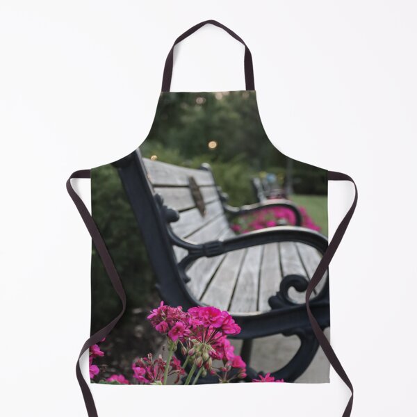 Item preview, Pink Flowers and Park Bench designed and sold by passion4photos.