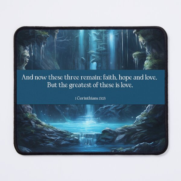 Item preview, Faith Hope Love 1 Corinthians 13:13 (Hope Series) designed and sold by WideIsTheGate.