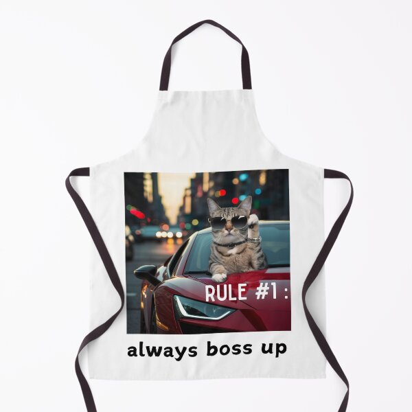 Item preview, Funny Cat Meme Rule # 1 Always Boss Up  For Men Women  designed and sold by Shopmed01.