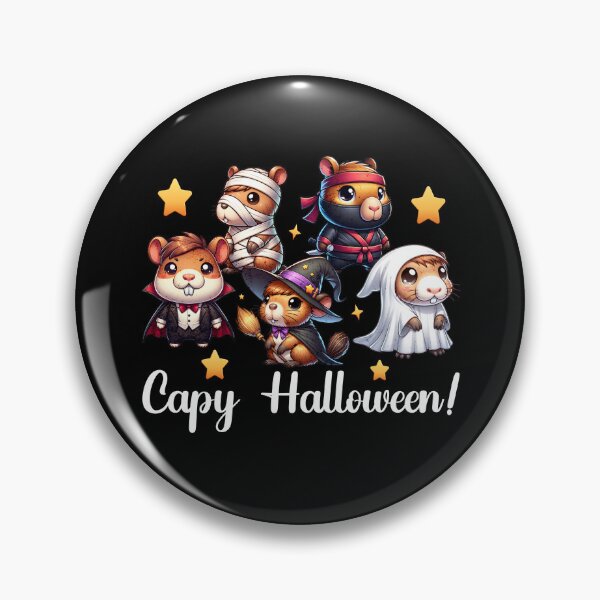 Item preview, Capy Halloween Funny Capybara Capybara Lovers designed and sold by Luvjesus2.